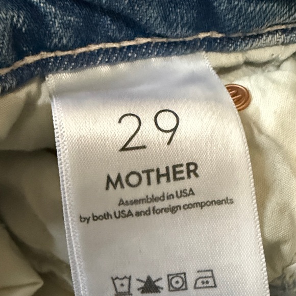 MOTHER Superior Blue Denim Jeans - Picture 5 of 5